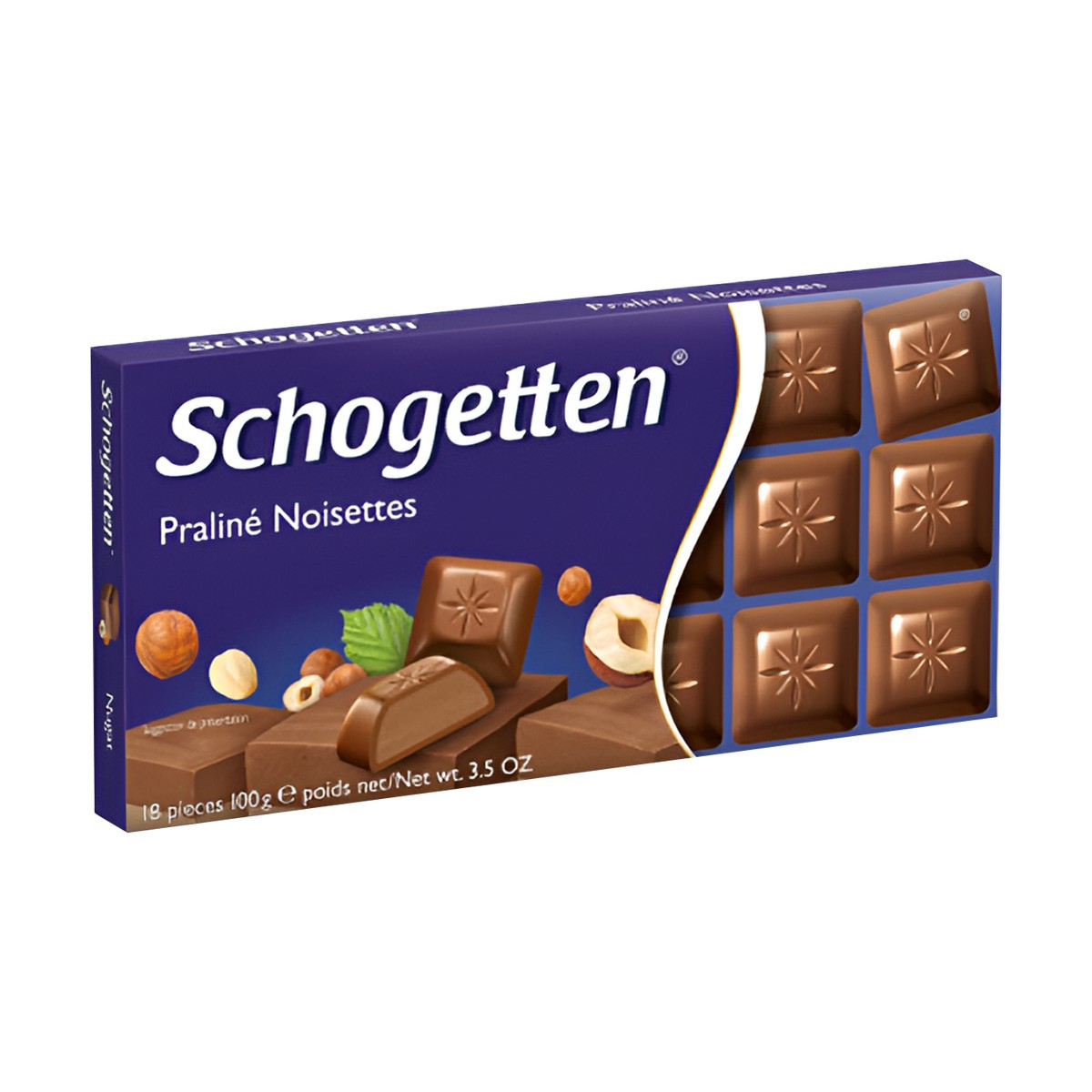 Çokollate nugat Schogetten 100gr