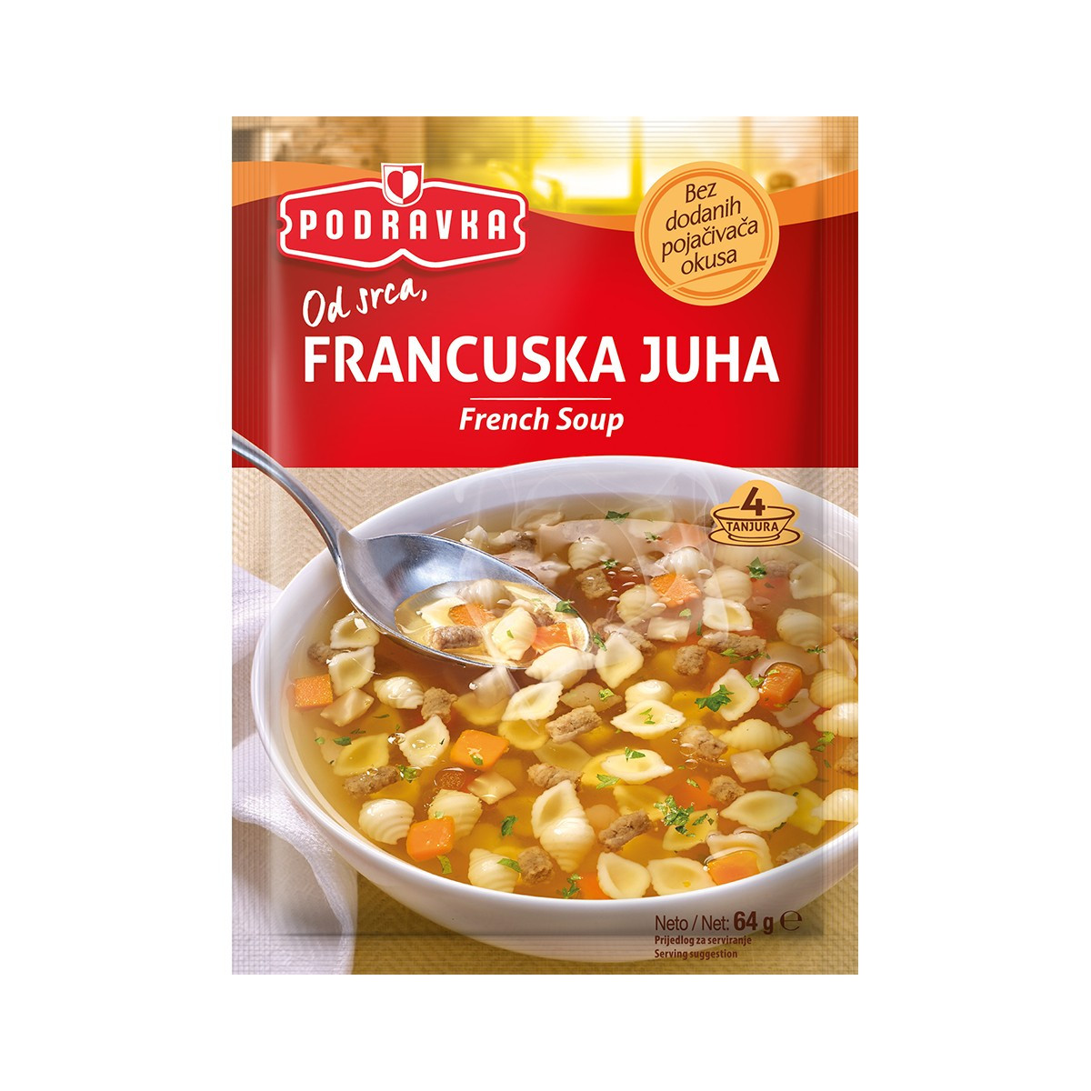 Supe Franqeze Podravka 64gr