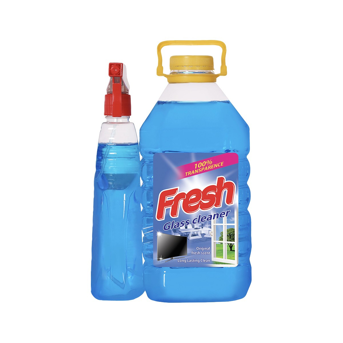 Detergjent për Xhama Ocean Fresh 3L+0.75