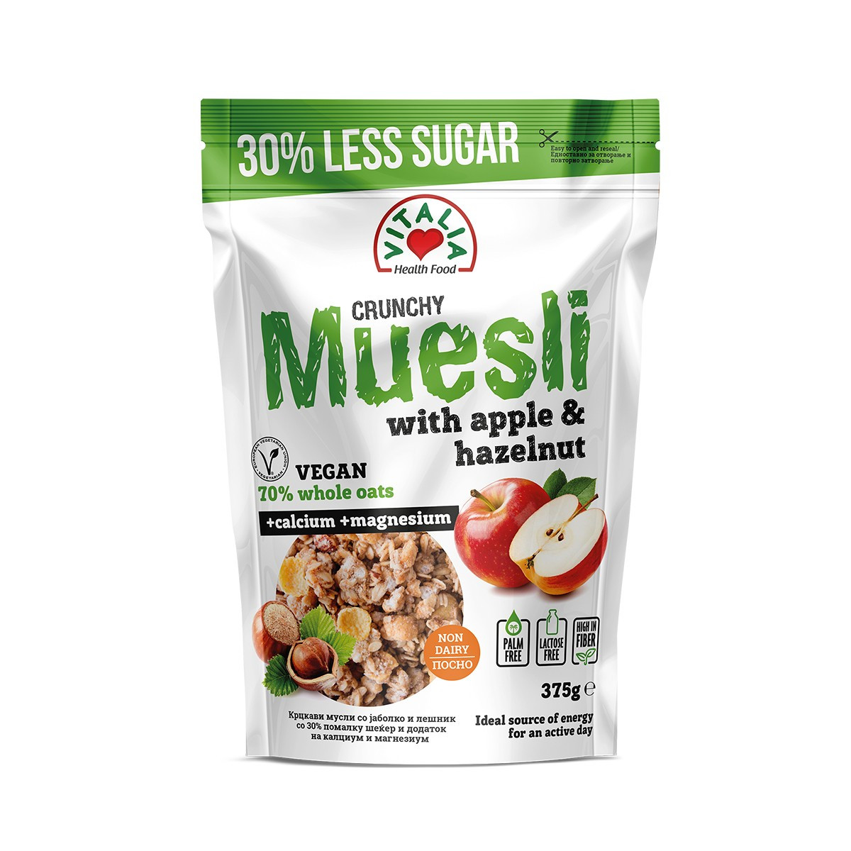 Muesli me molle&lajthi Vitalia 375gr