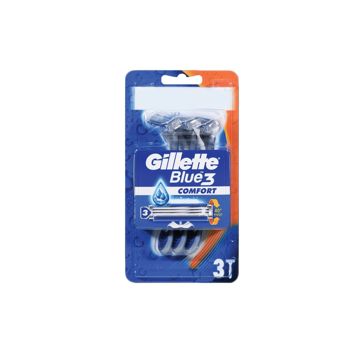 Brisqe rroje comfort Gillette Blue 3