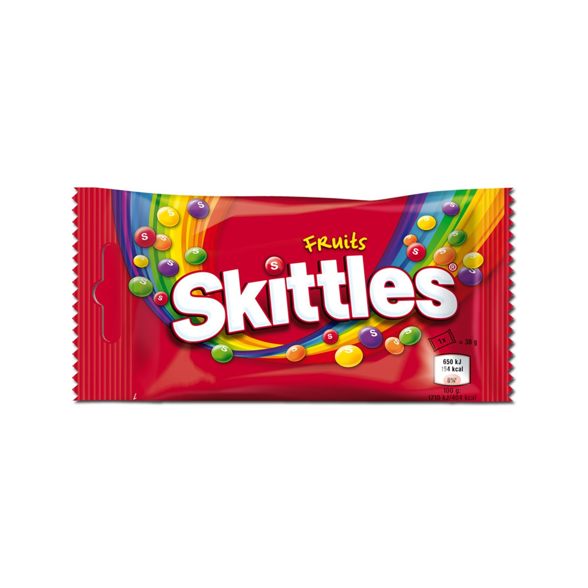 Bonbona me fruta mix Skittles 38gr