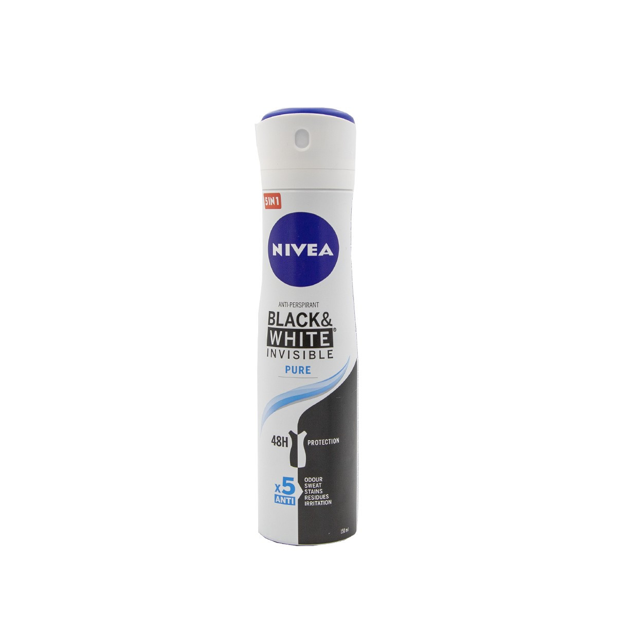 Deo per femra invisible Nivea 150ml