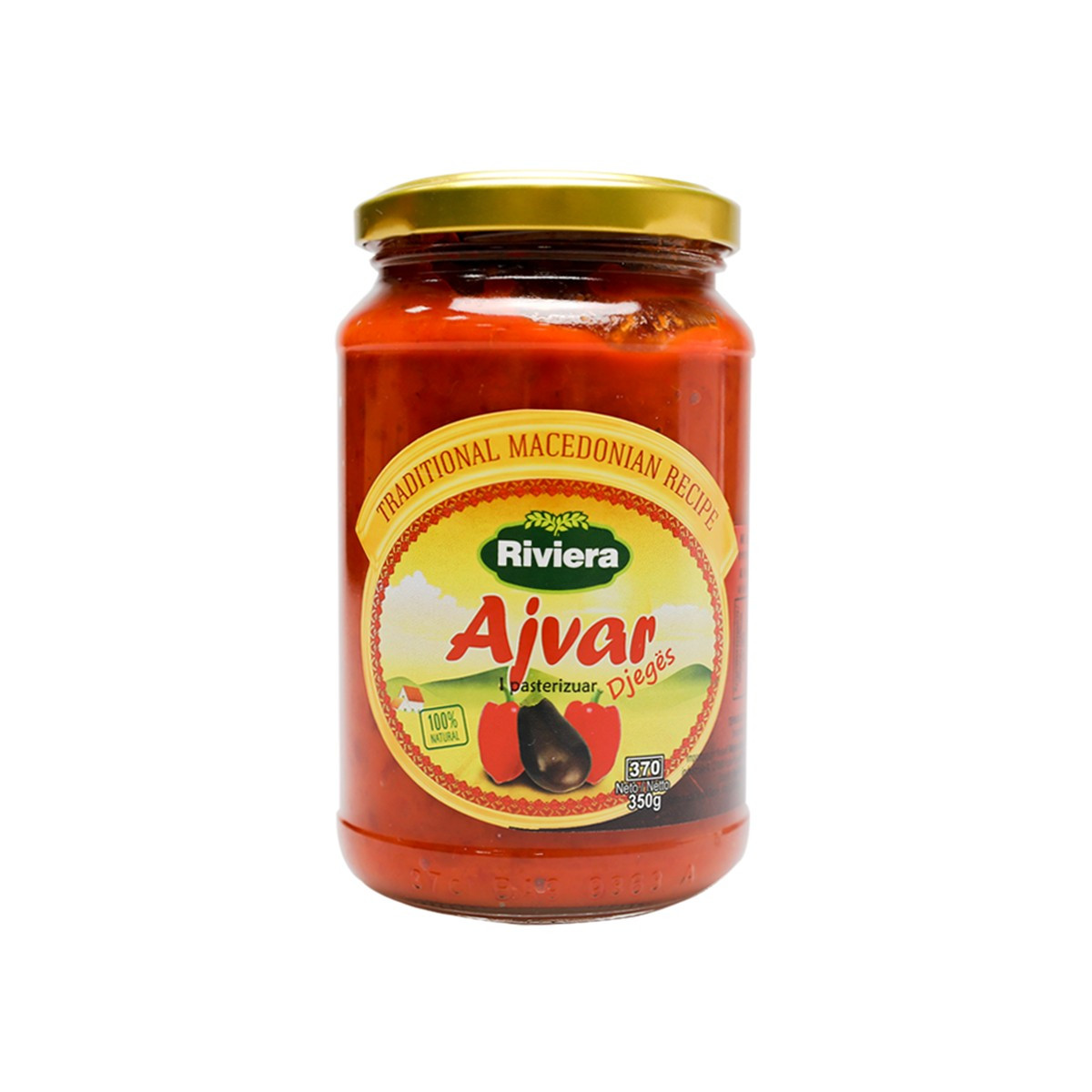 Ajvar i djeges Riviera 370gr