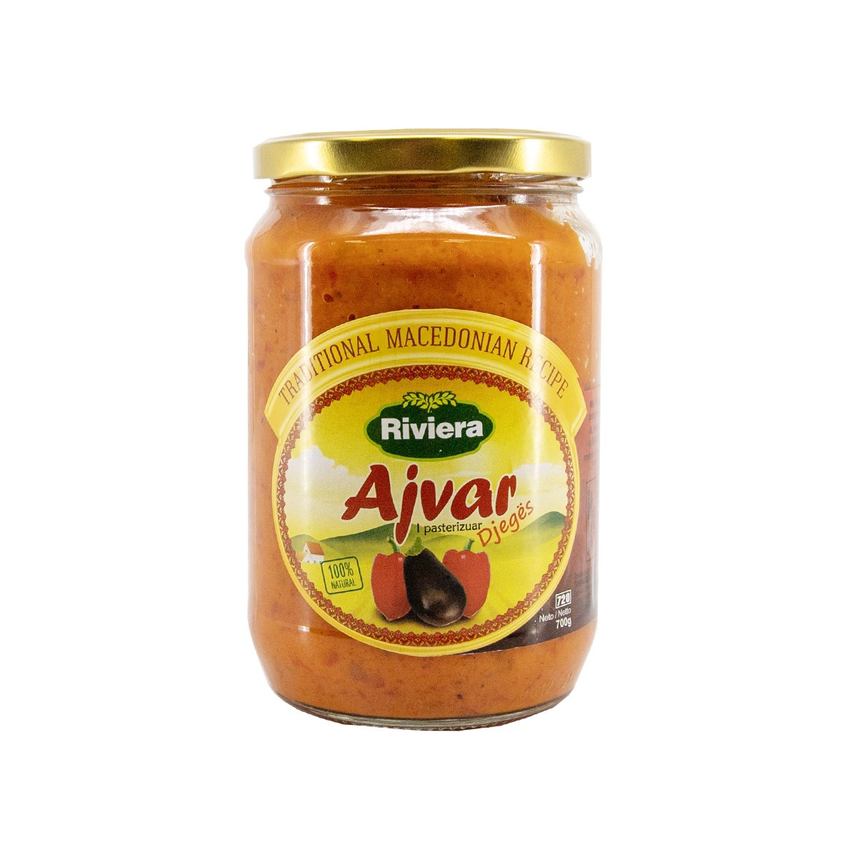 Ajvar i djeges Riviera 720gr