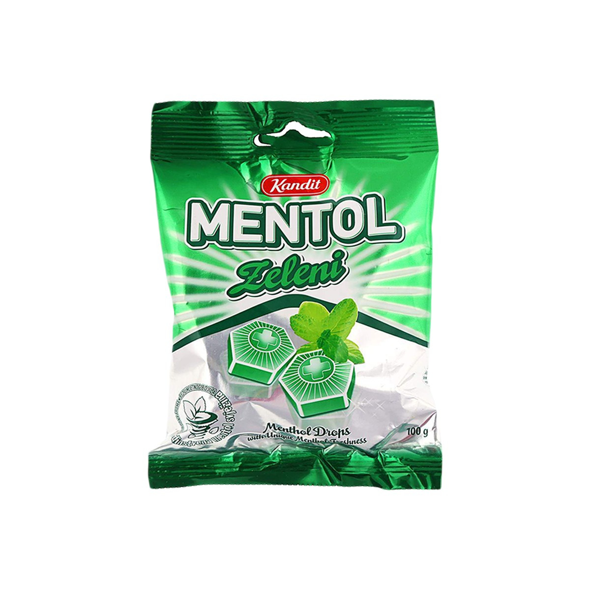 Bonbona Mentoll te gjelbert Kandit 100gr
