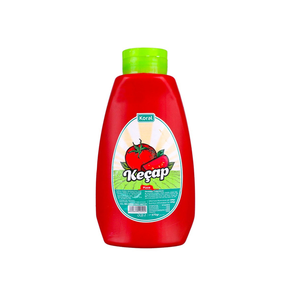 Keqap pizza Koral 1000ml