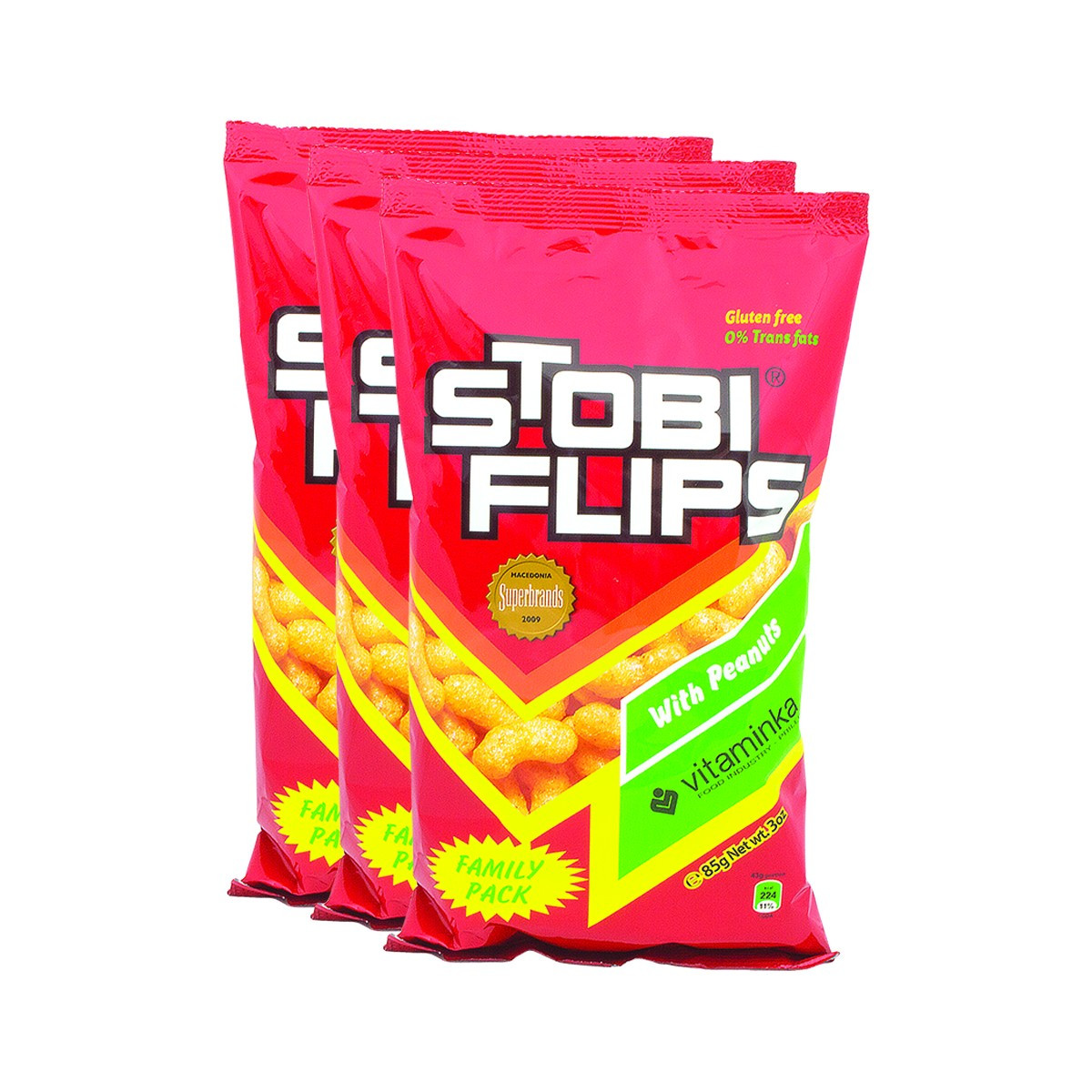 Smoki me kikirik Stobi 3x85gr