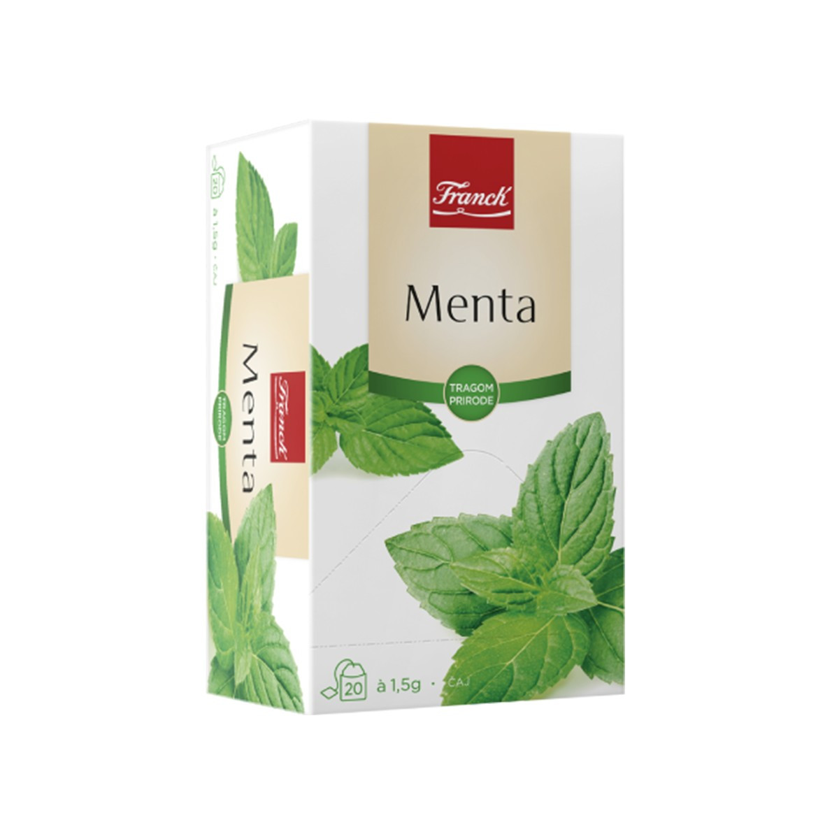 Çaj filter menta Franck 26gr