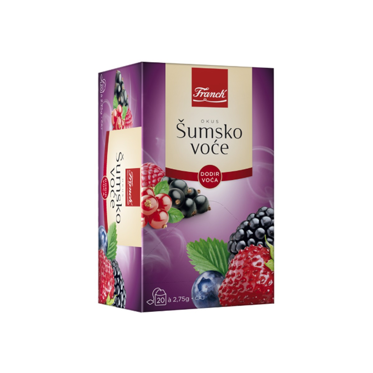 Çaj filter fruta mali Franck 55gr
