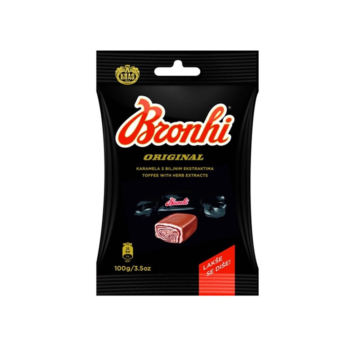 Bonbona Bronhi orig.Krash 3x100gr
