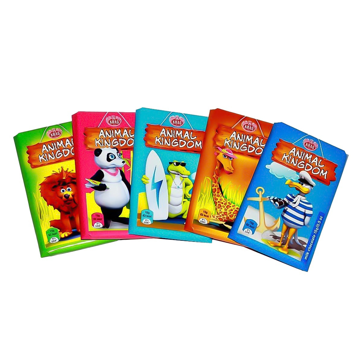 Çokollate loder Zhivotinj.15gr 4+1gratis