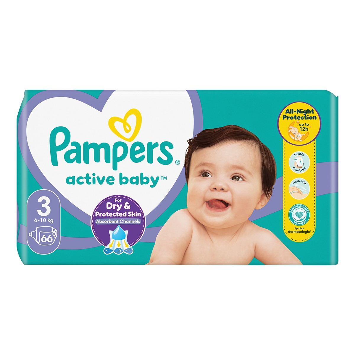 Pelene Femije Pampers VPP 6-10kg 66cop