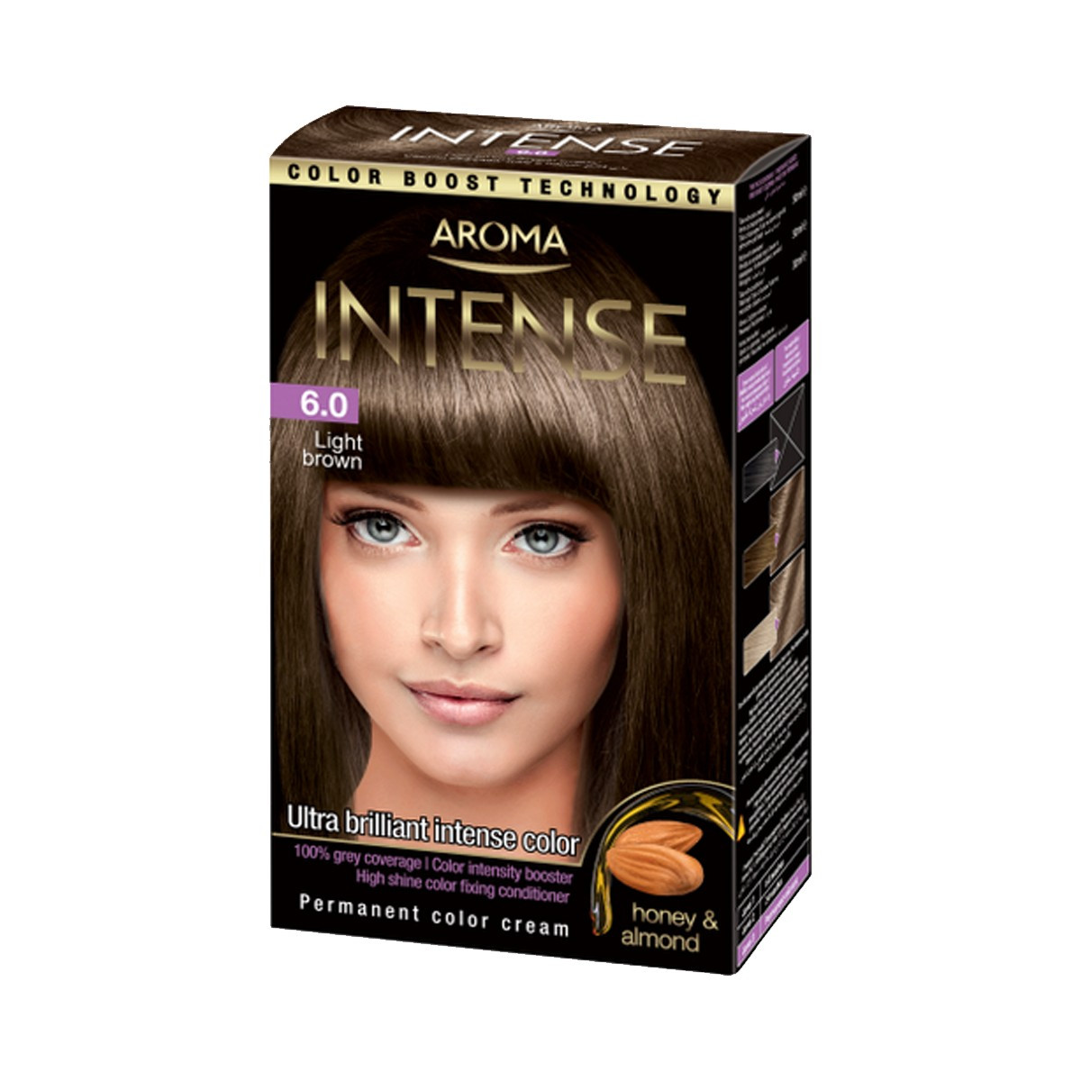 Ngjyre Flokve  Intense 6.0 Light Brown
