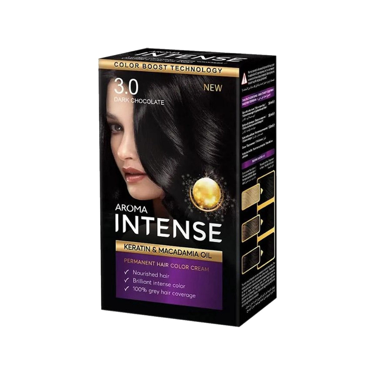 Ngjyre Flokve Intense 3.0 Natyral Choco