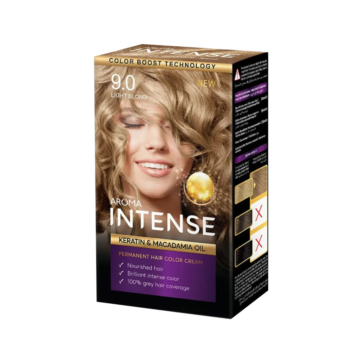 Ngjyre Flokve  Intense 9.0 Light Blond