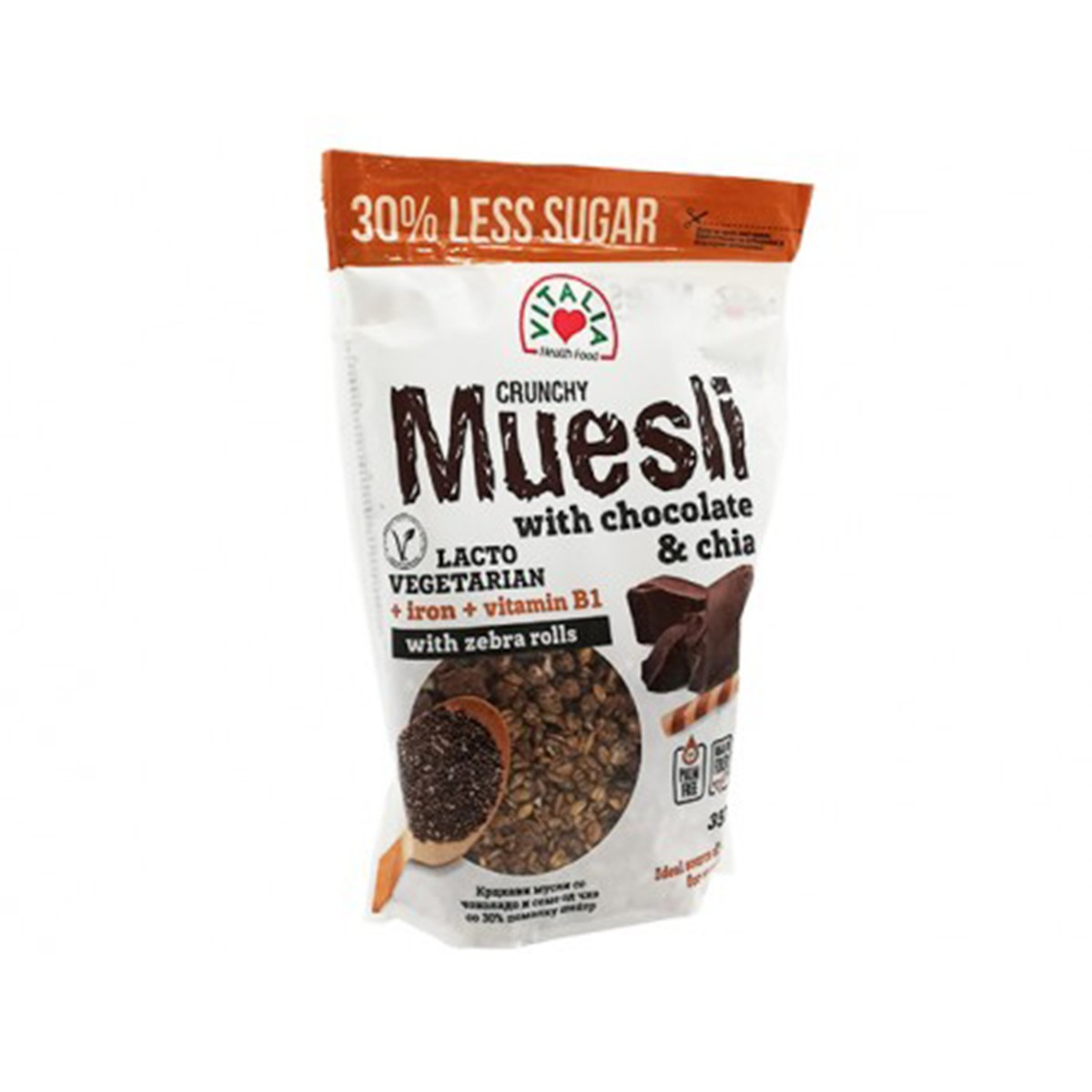Muesli me çokollate Vitalia 350gr