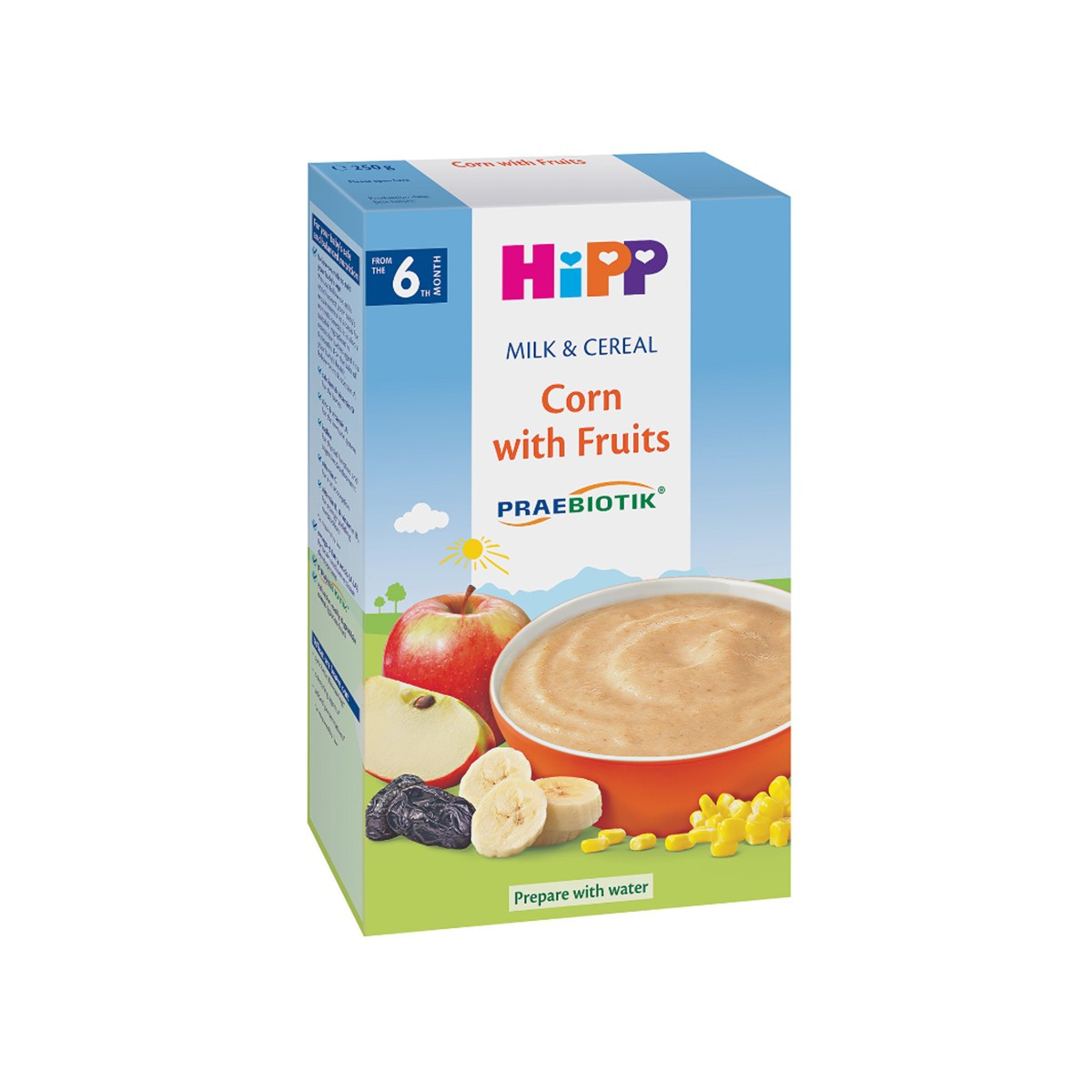 Ushq qumesh nga miseri me fruta Hip 250g