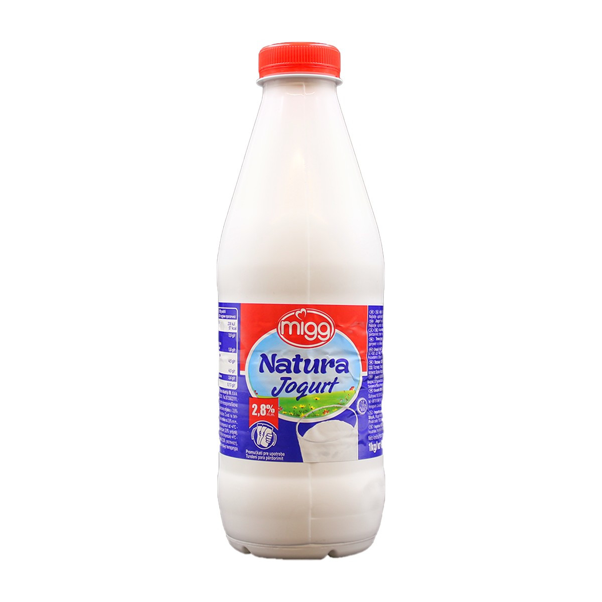 Jogurt Natura 0.5% Migg 1l