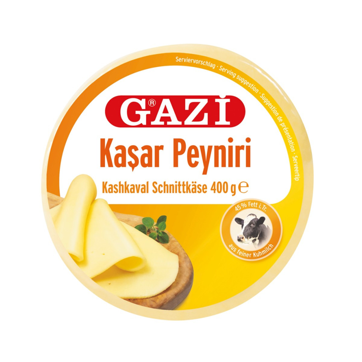 Kaqkavall Gazi 45% ynd 400gr