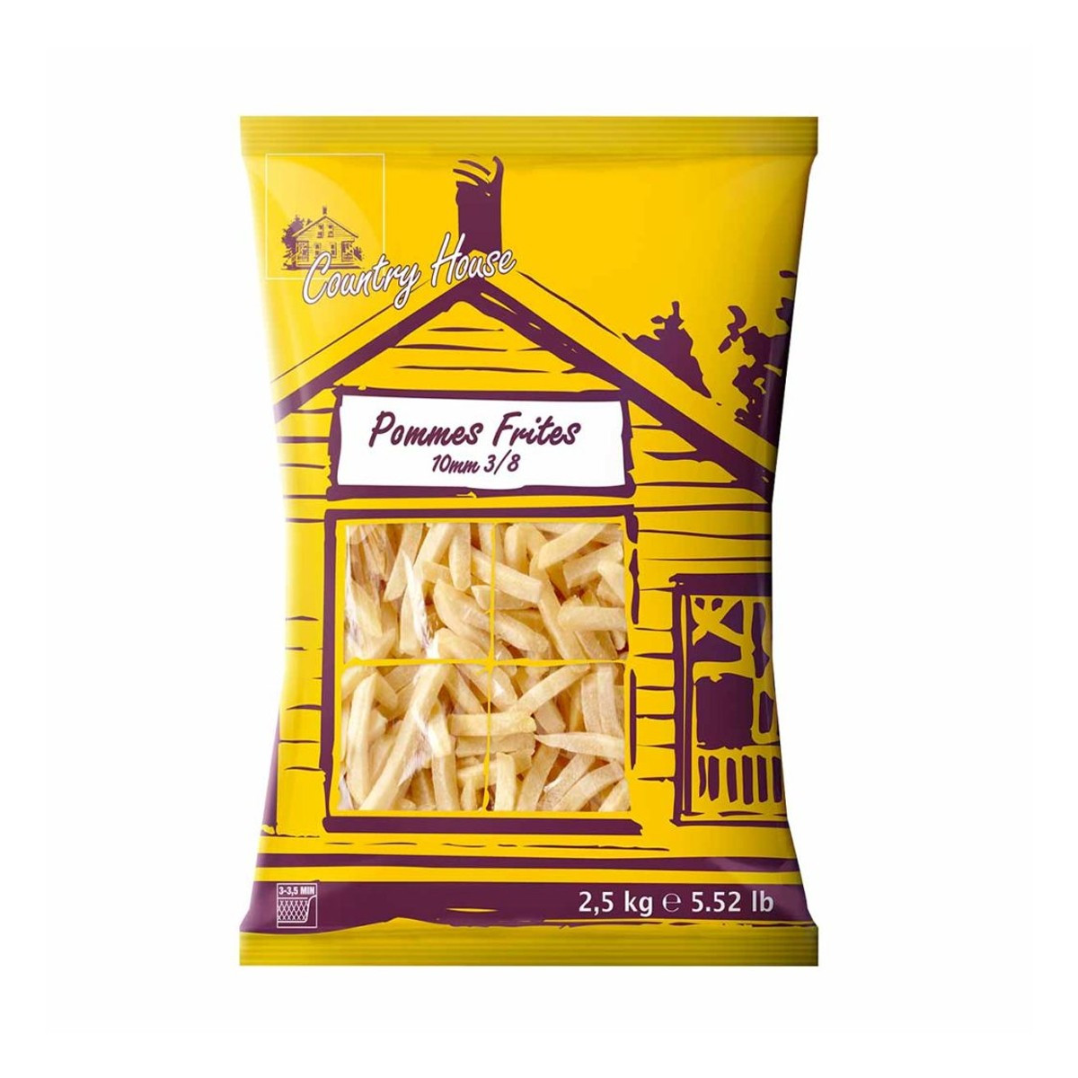 Pomfrit Country House 2.5kg