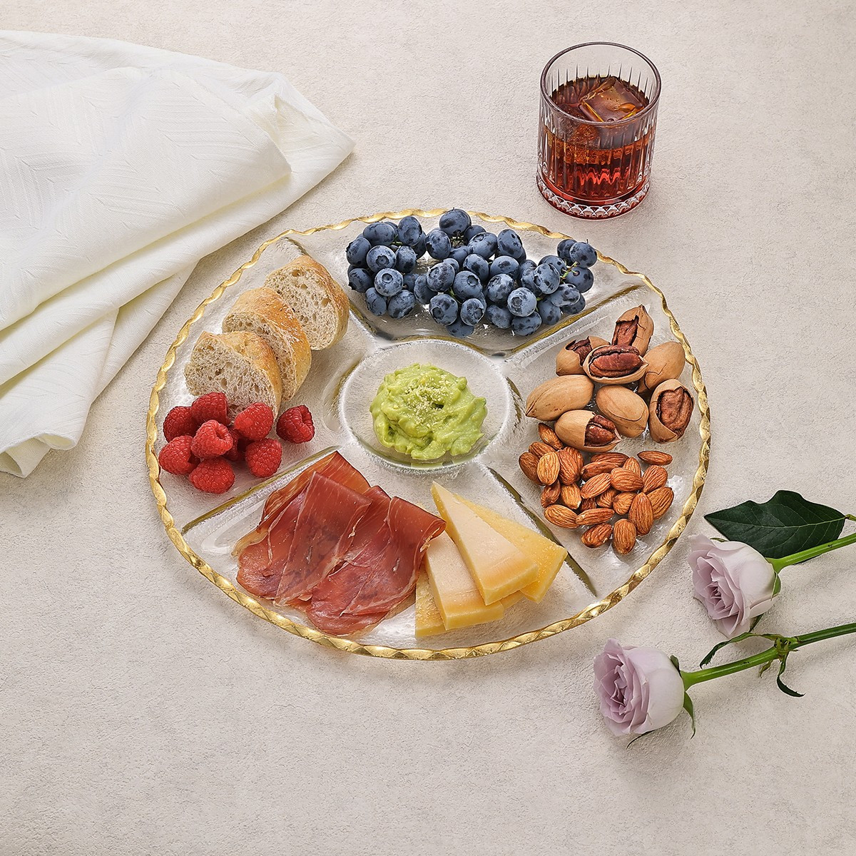 Pjate me ndarje 33x2cm K. H195-42