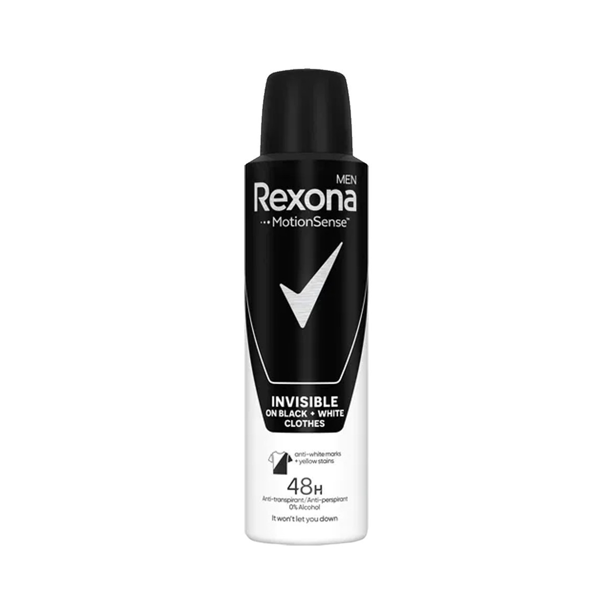 Deo per meshkuj black&white Rexona 150ml