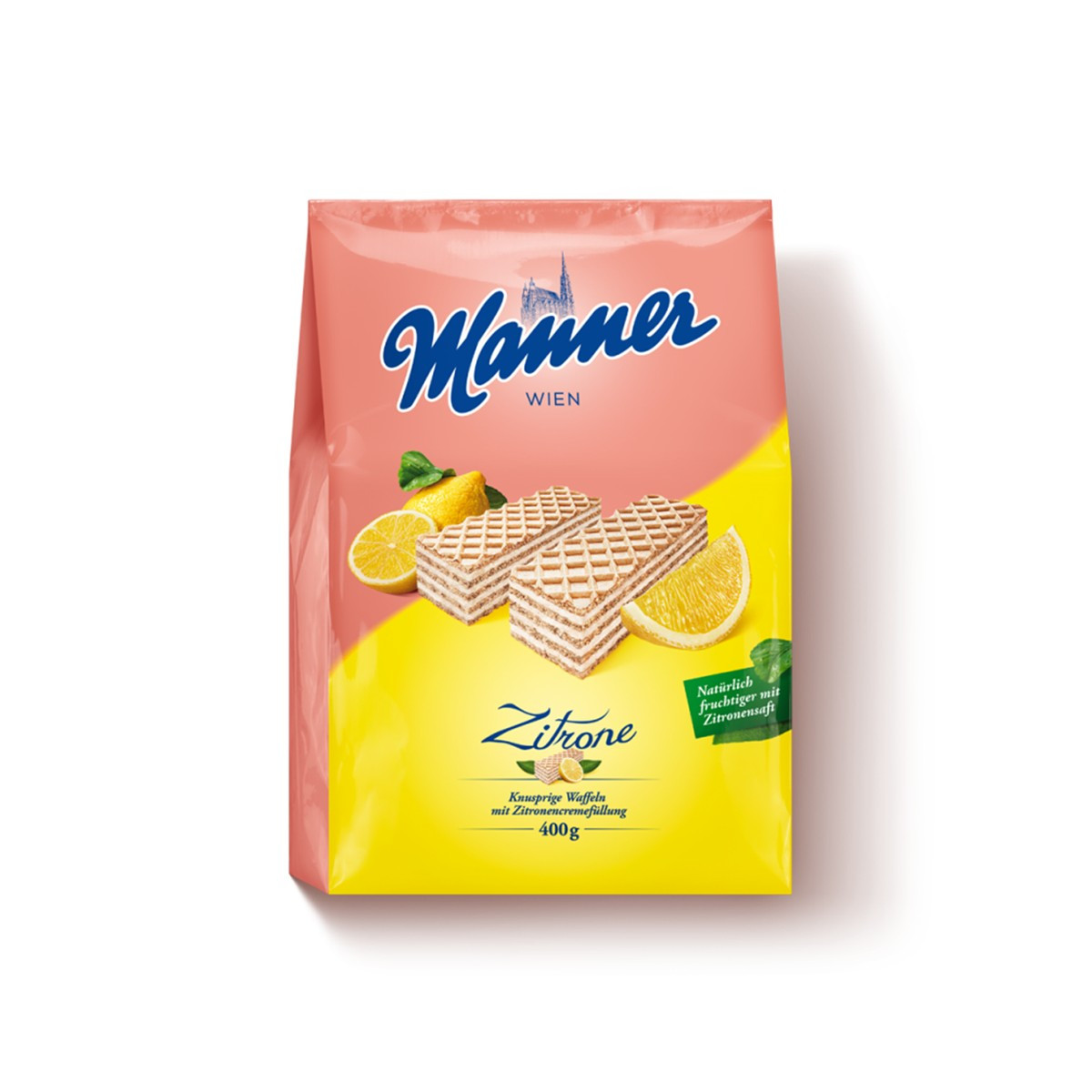 Vafer me lemon Manner 400gr