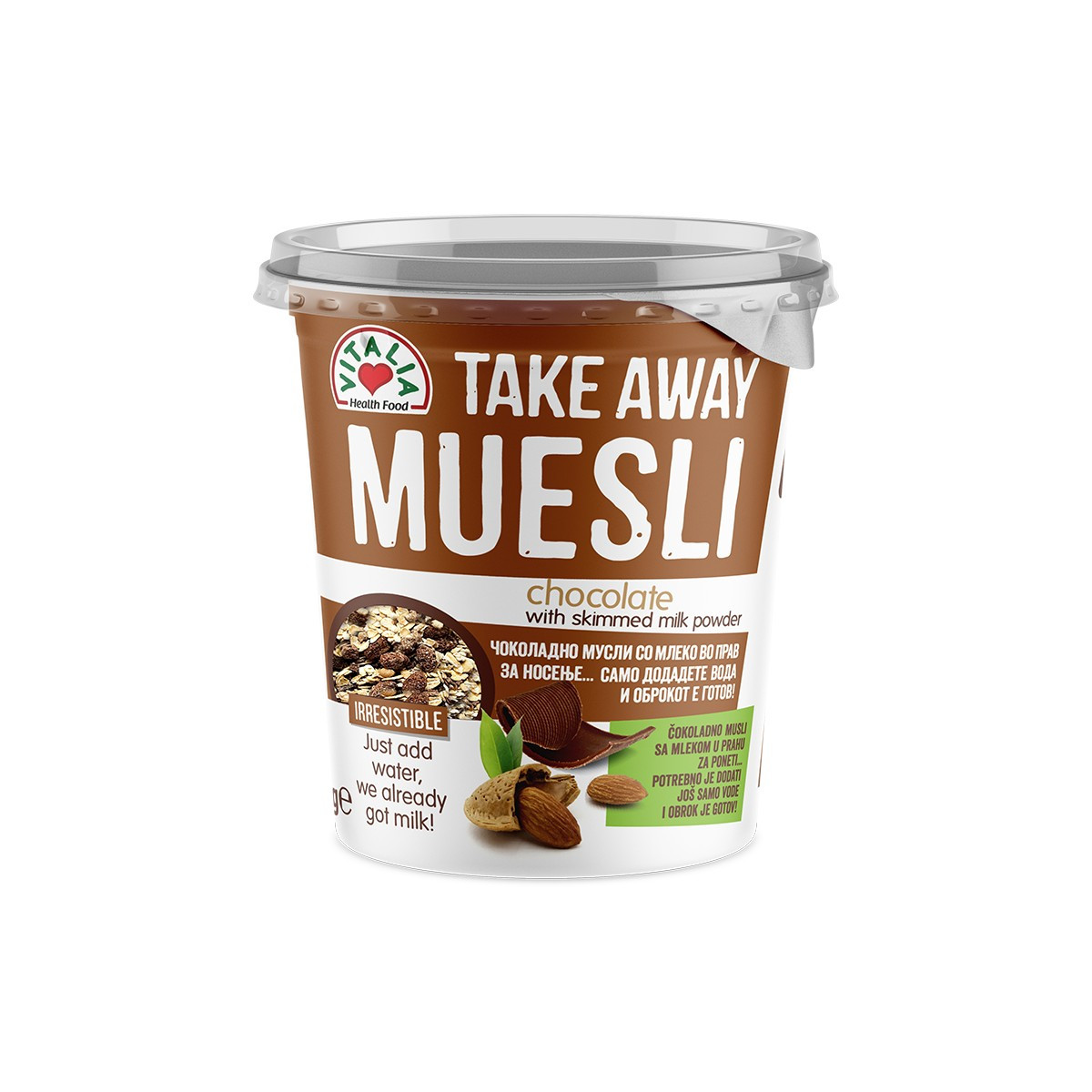 Muesli me çokollate Vitalia 100gr