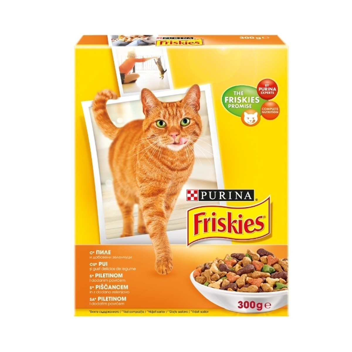 Ushqim mace pule & perime Friskies 300gr