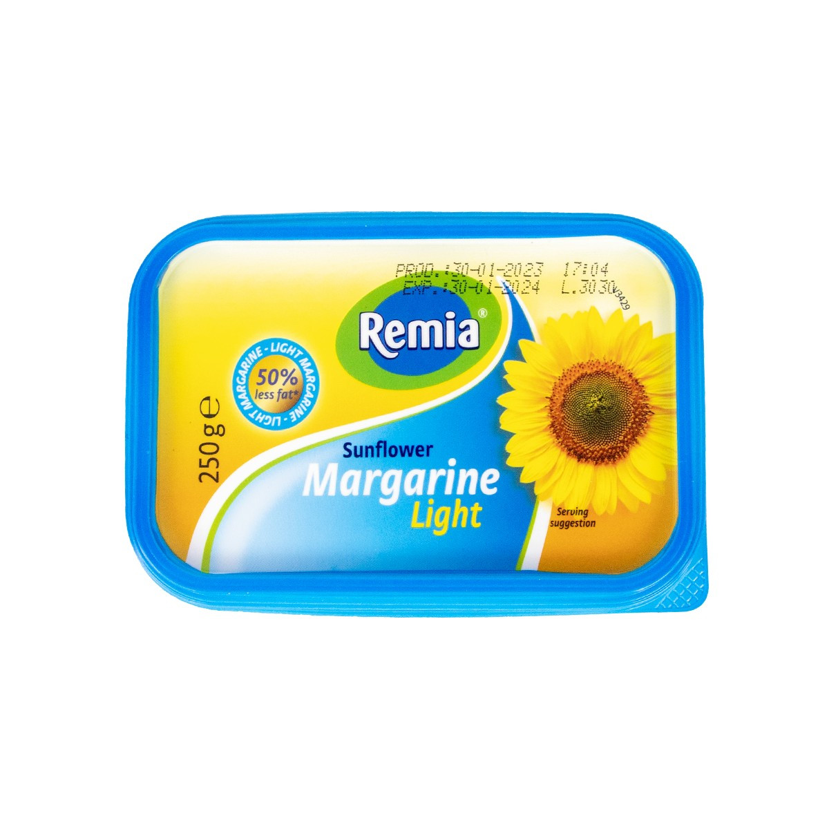 Margarin per lyerje light Remia 250gr