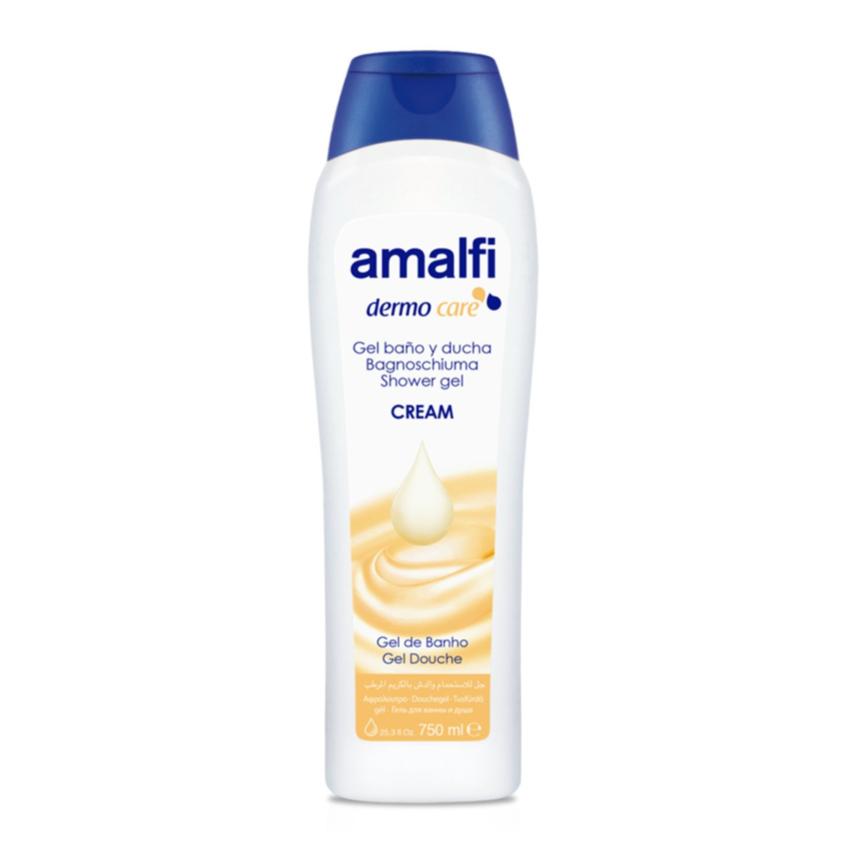 Shampon per trup Amalfi crema 750ml