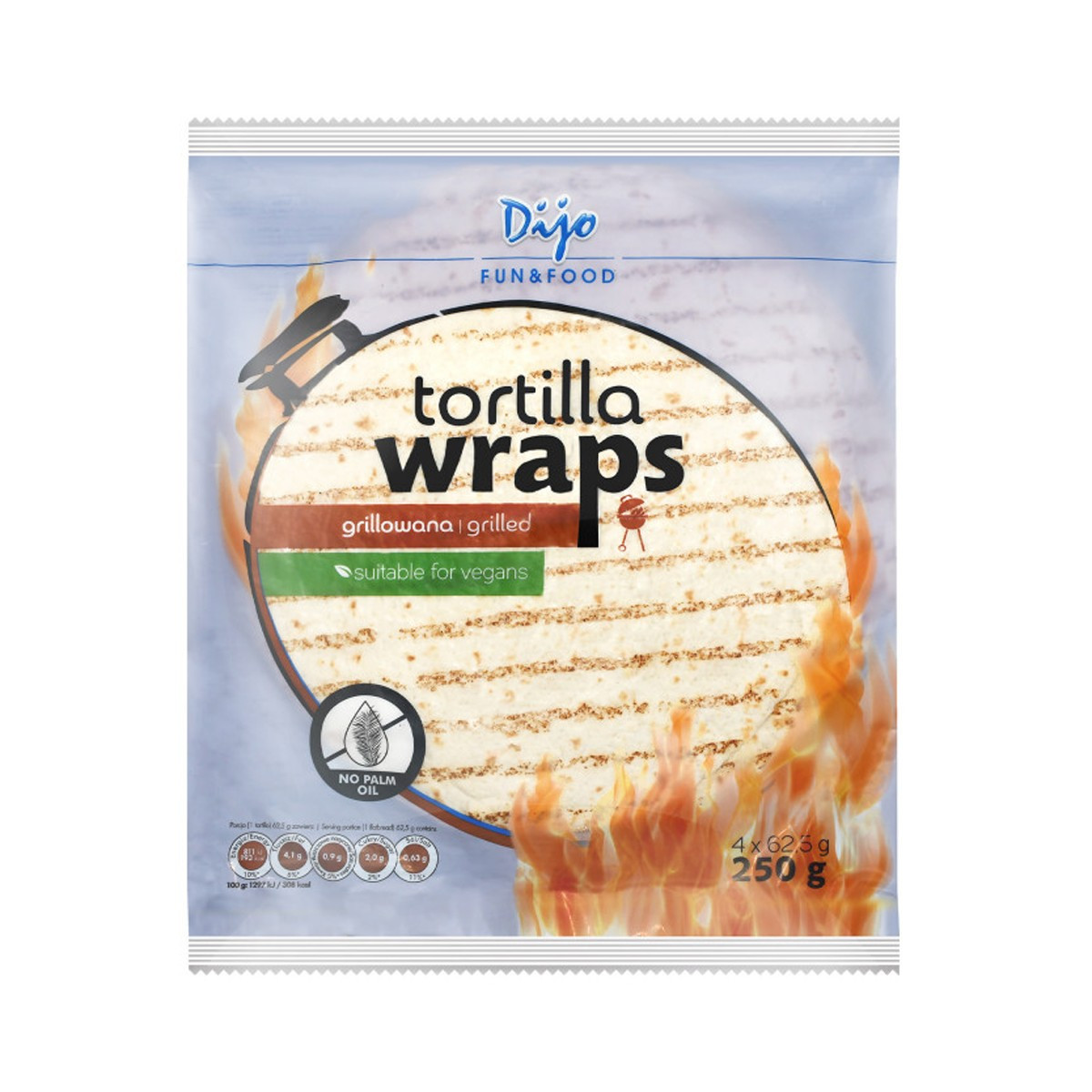 Pete tortilla grill Barbecue 4,250g