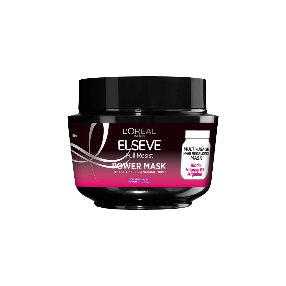 Maske per floke Elseve arginine res 300m