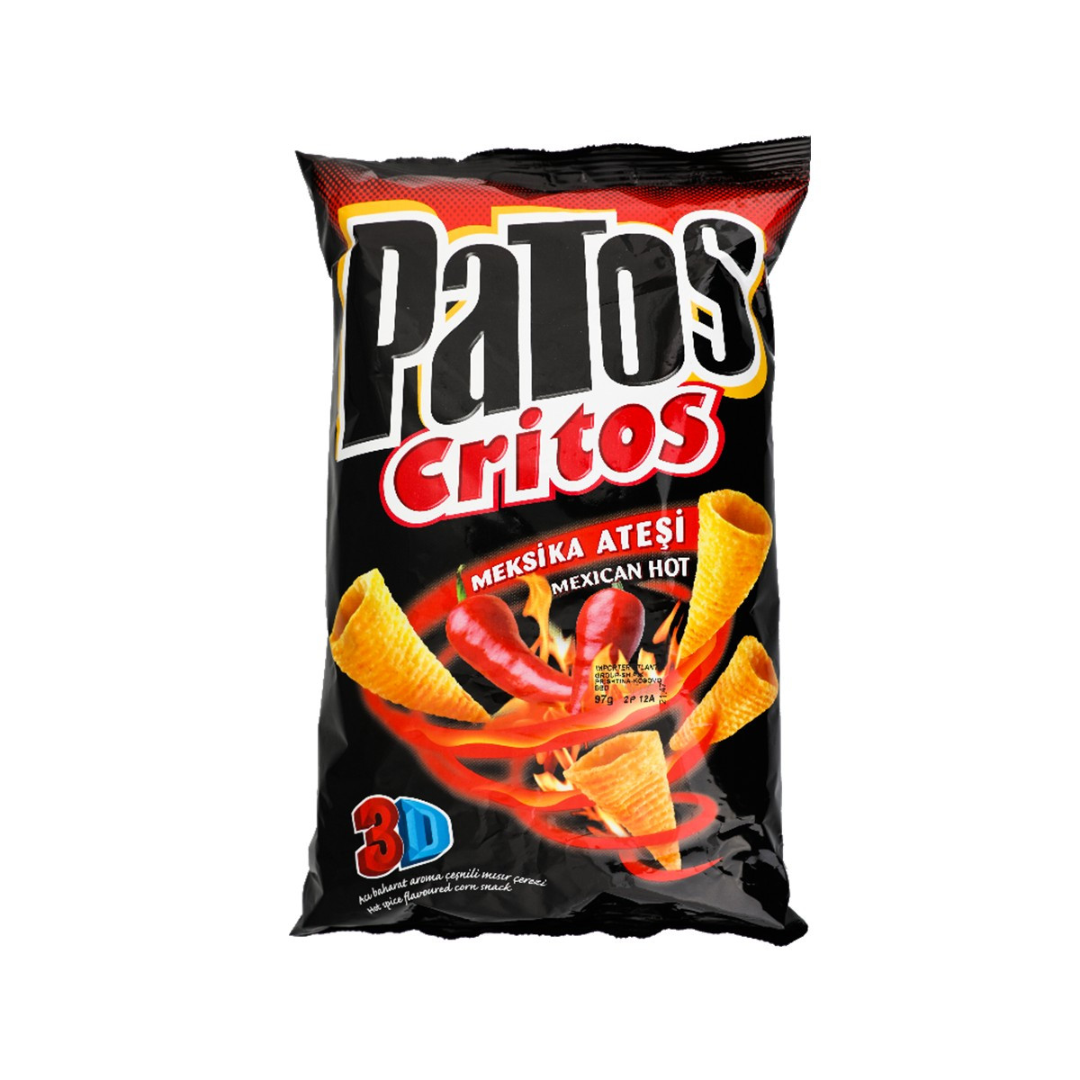 Çips me spec djeges Critos 97gr