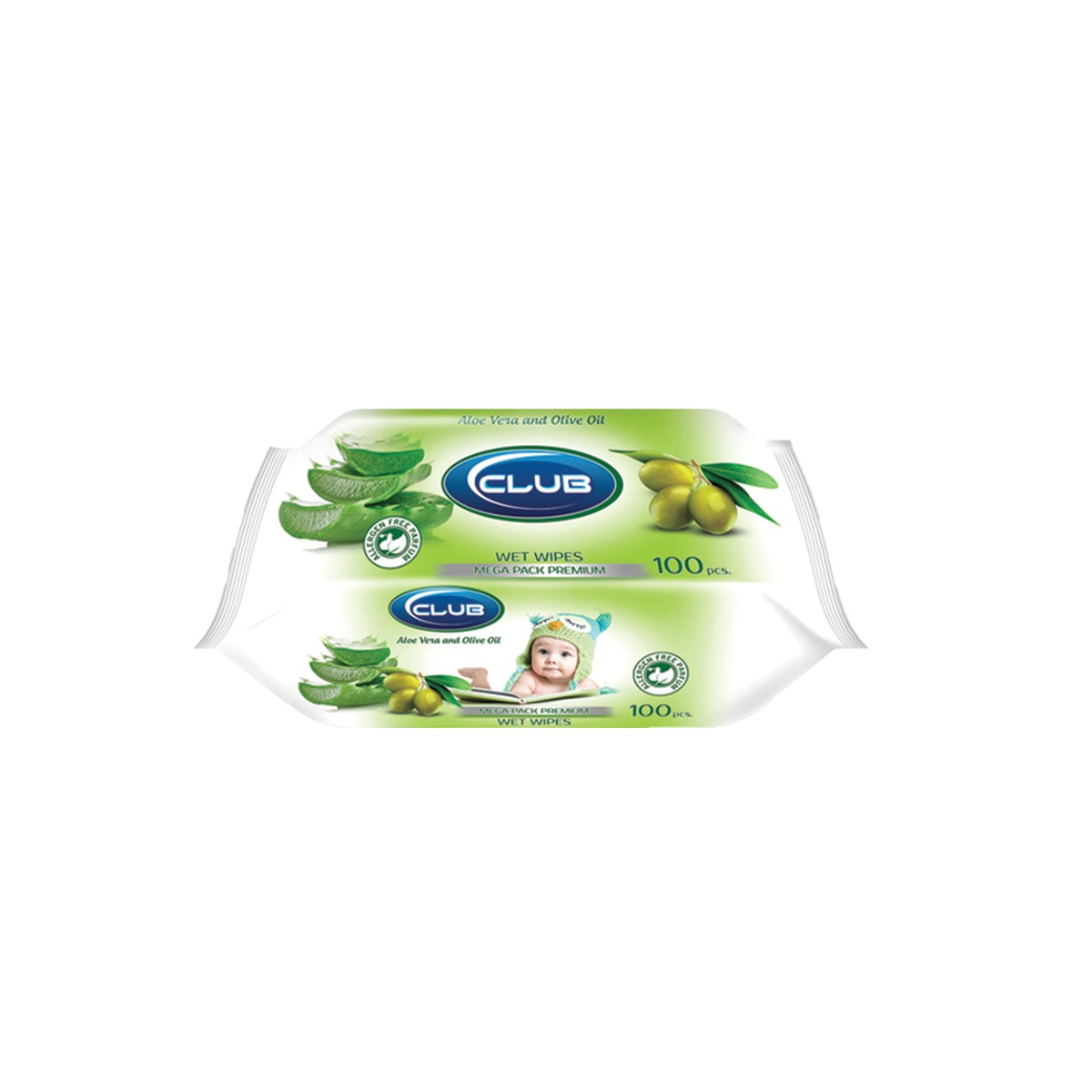 Leter e lagur Club Aloe&Olive Oil 100cop