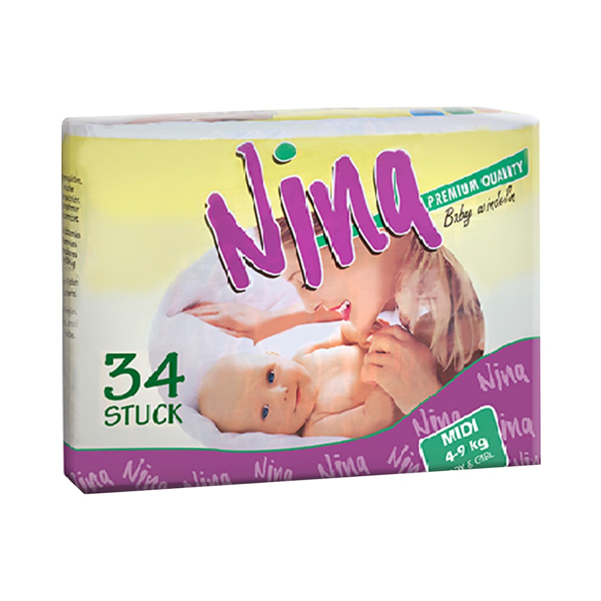 Pelena per femije NINA 4-9 Midi 34cope
