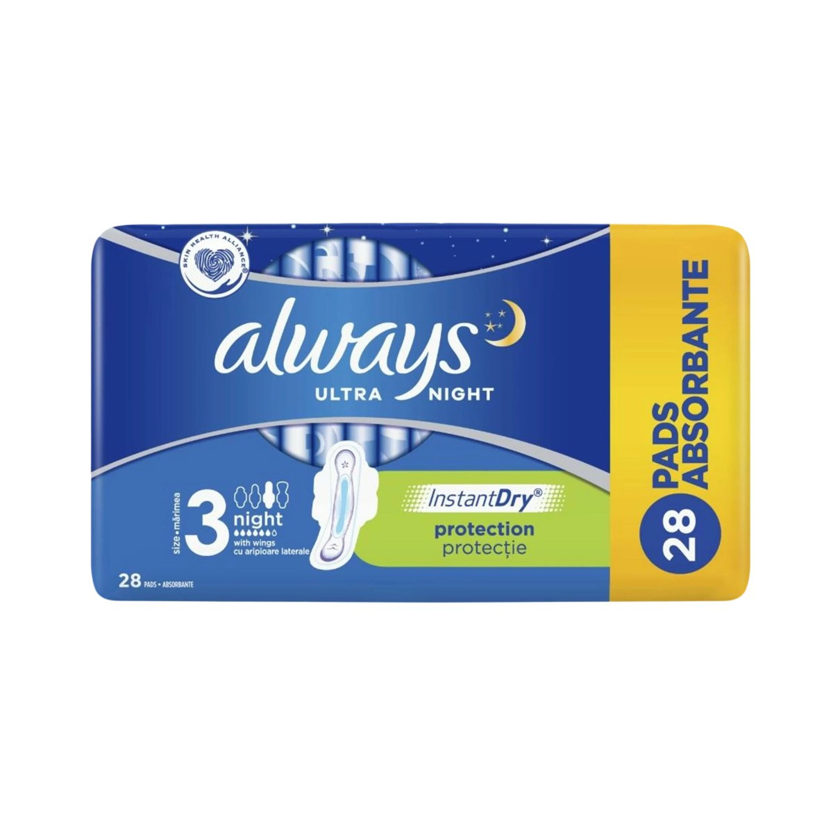Vata higjienik Always Quatro Night 28cop