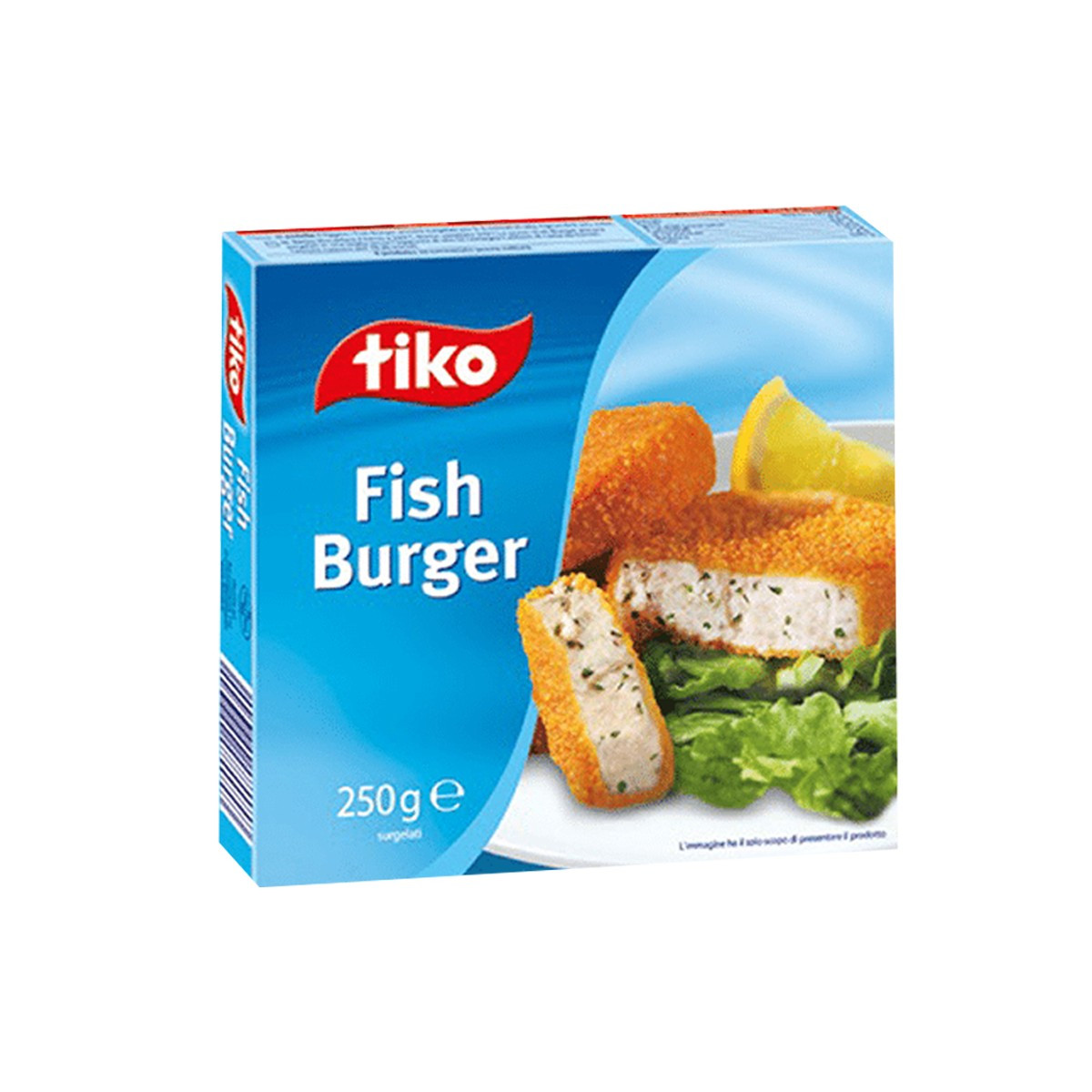 Burger Peshku Tiko 250g