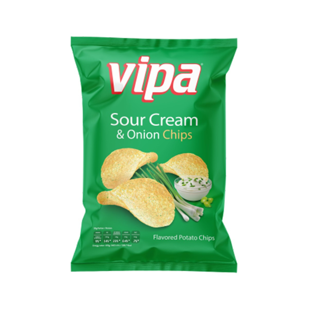 Çips me krem&qepe Vipa 130gr