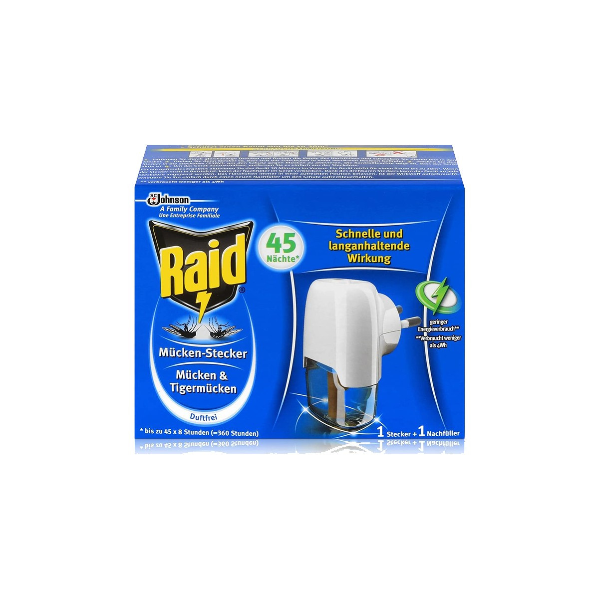 Aparat me refill per mickonja Raid 30n