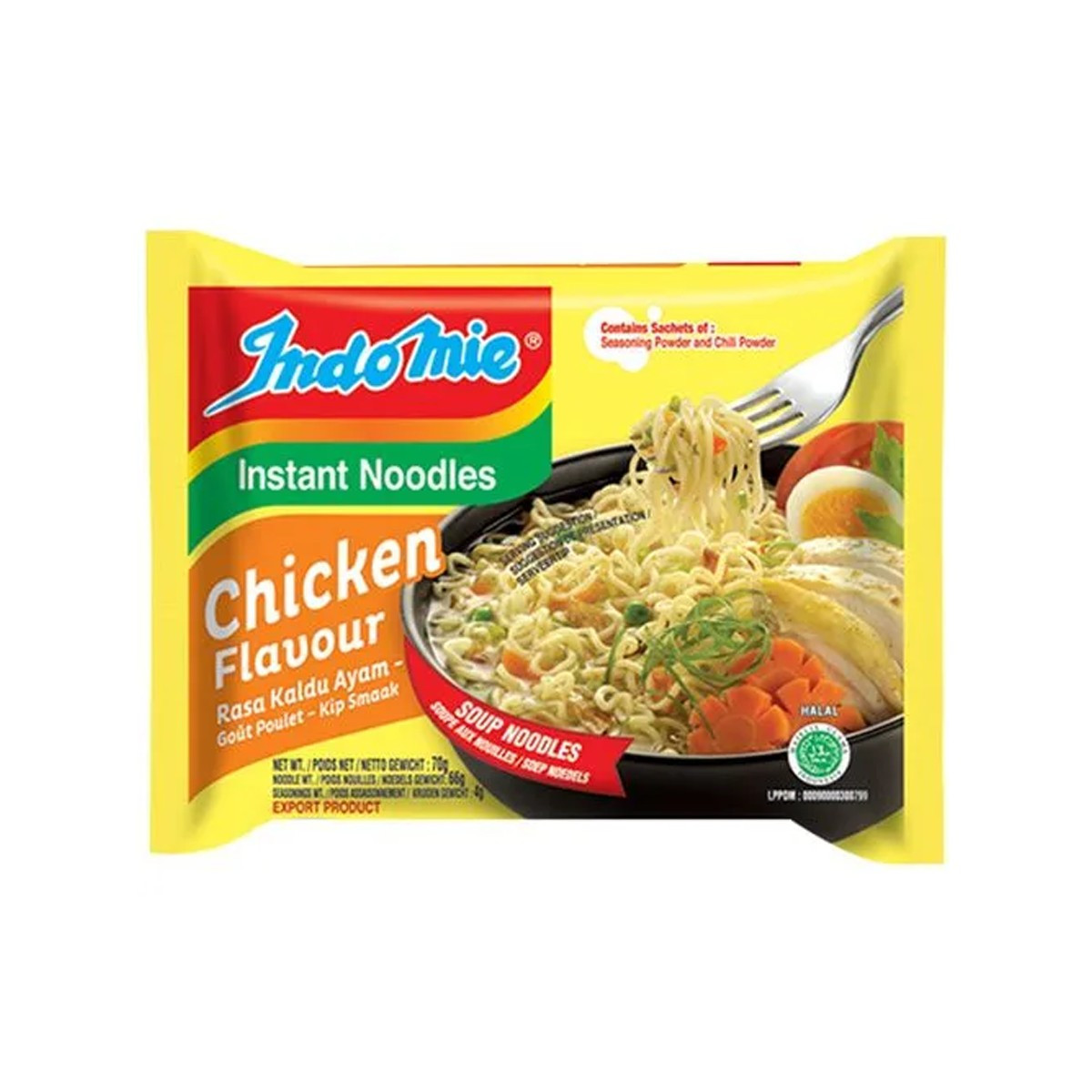 Supe e gatshme pule Indomie 70gr