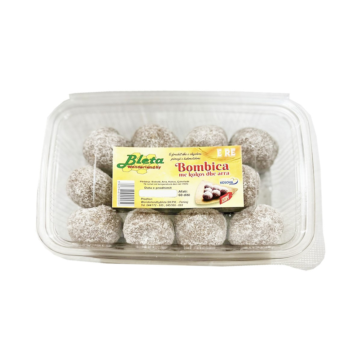 Bombica me kokos dhe arra Bleta 12 cope