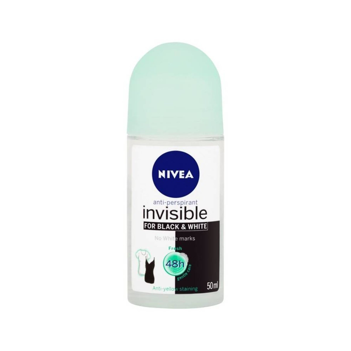 Rollon femrave black&white fresh Nivea50