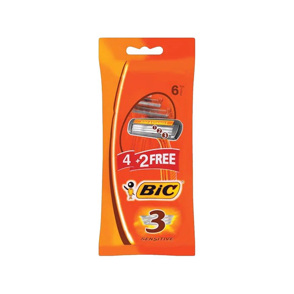 Brisqe per rroje Bic 3 No Tray  P4+2