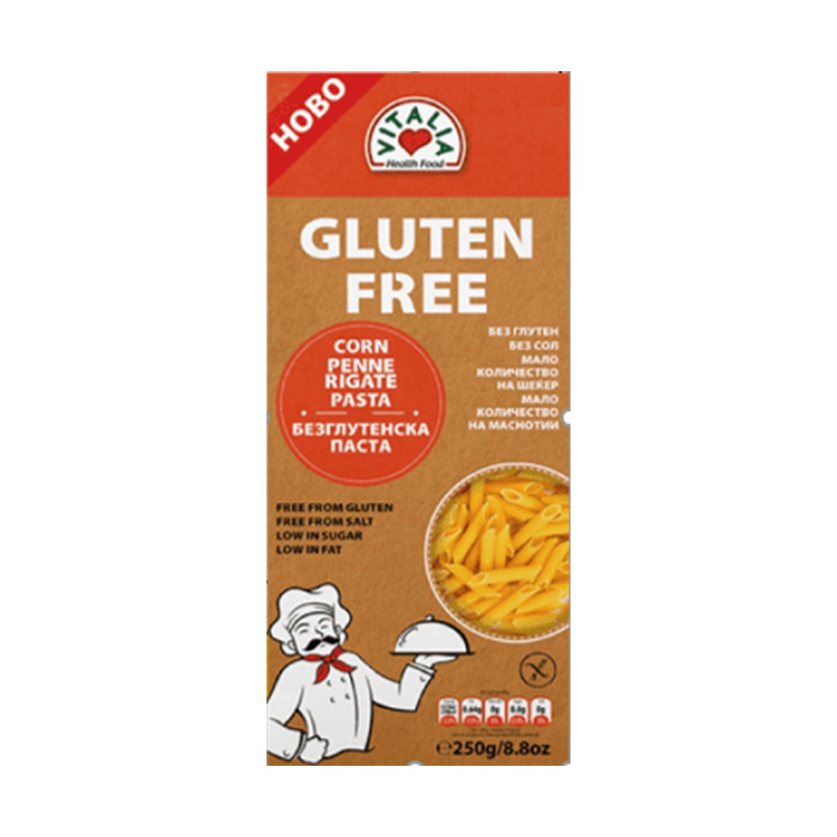 Makarona Penne pa gluten Vitalia 250gr