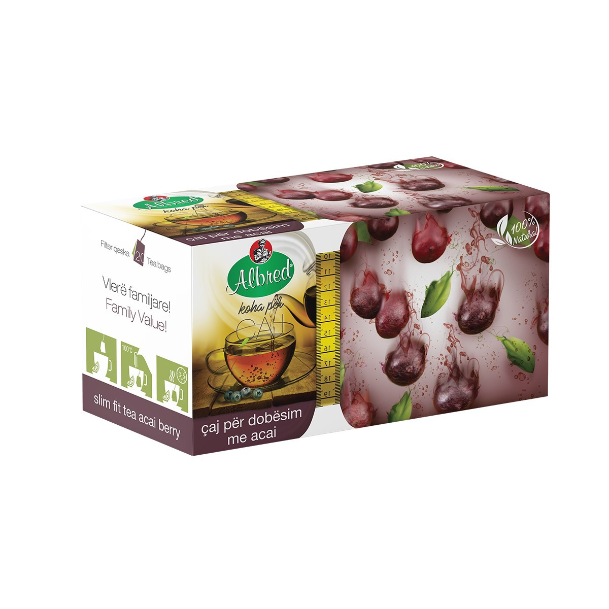 Çaj per dobesim me acai Albred 30g