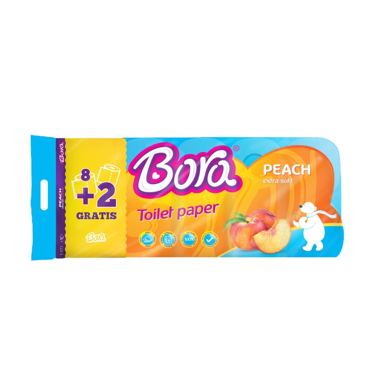 Leter toalet Bora Pjeshke E.Soft 10 3Fsh