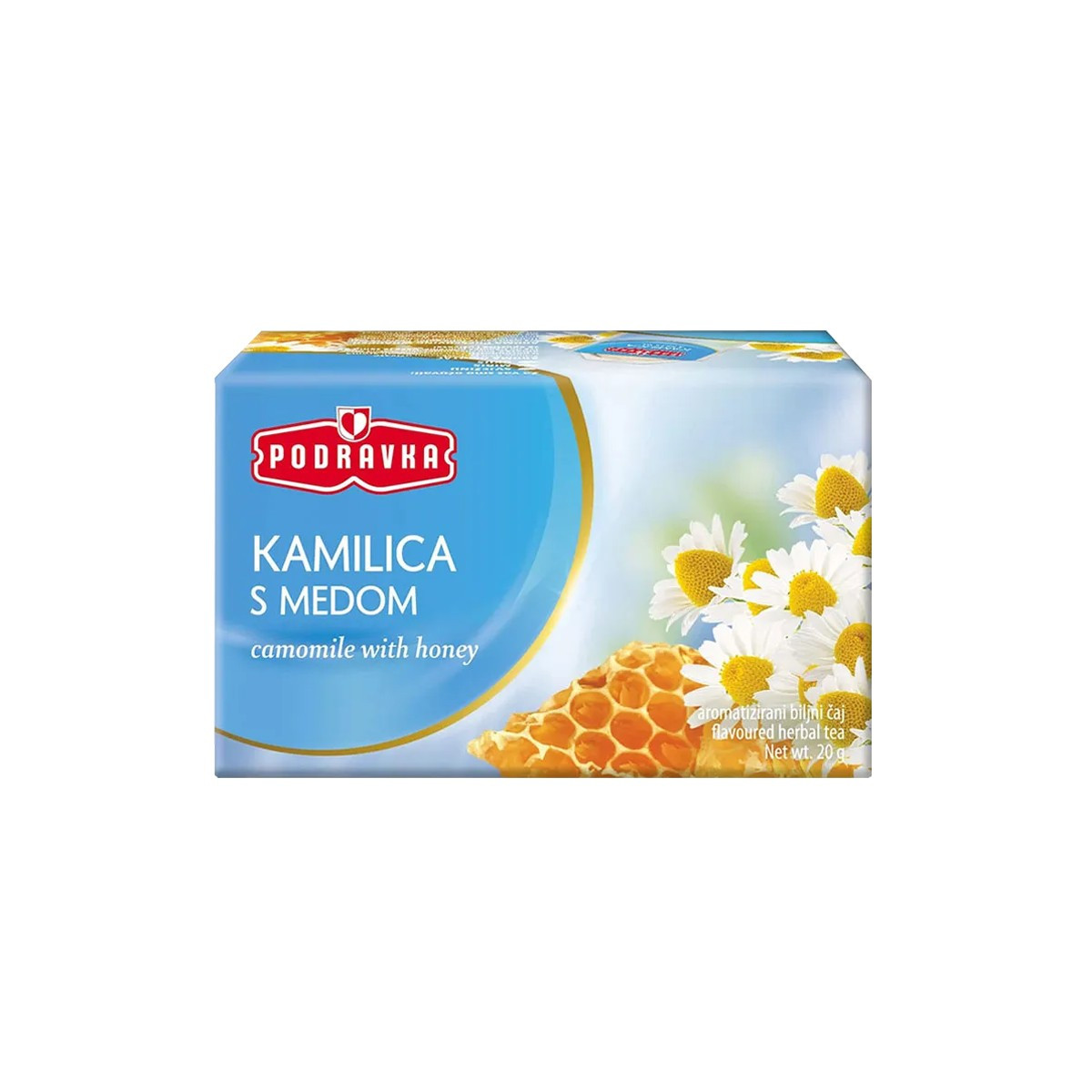Çaj filter kamomil me mjalt Podravka 20g