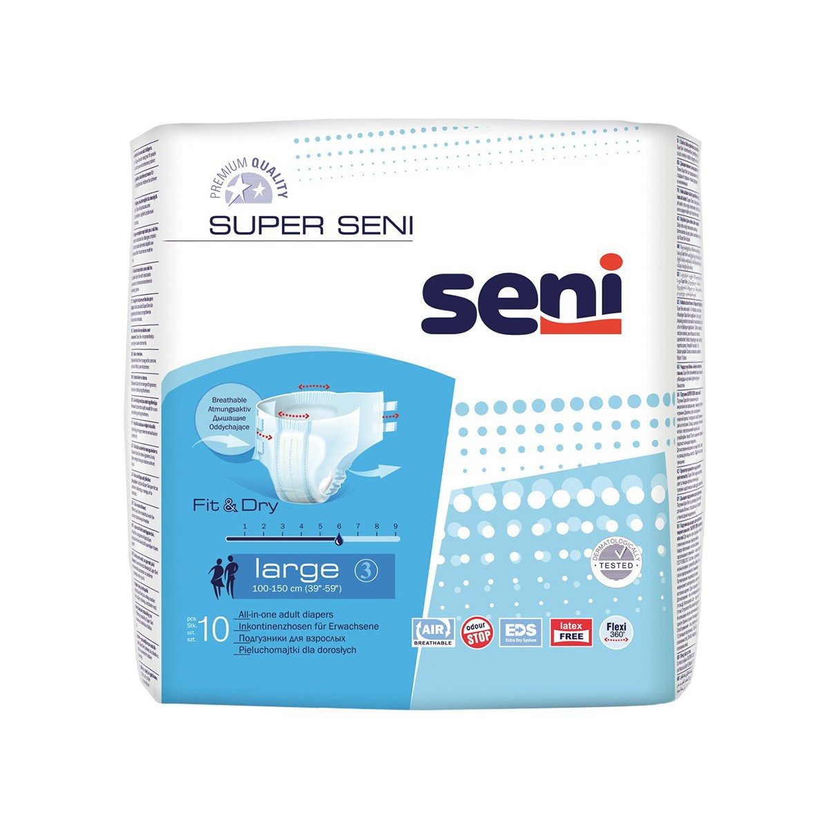 Pelene per te rritur Seni 3 Large 10cop